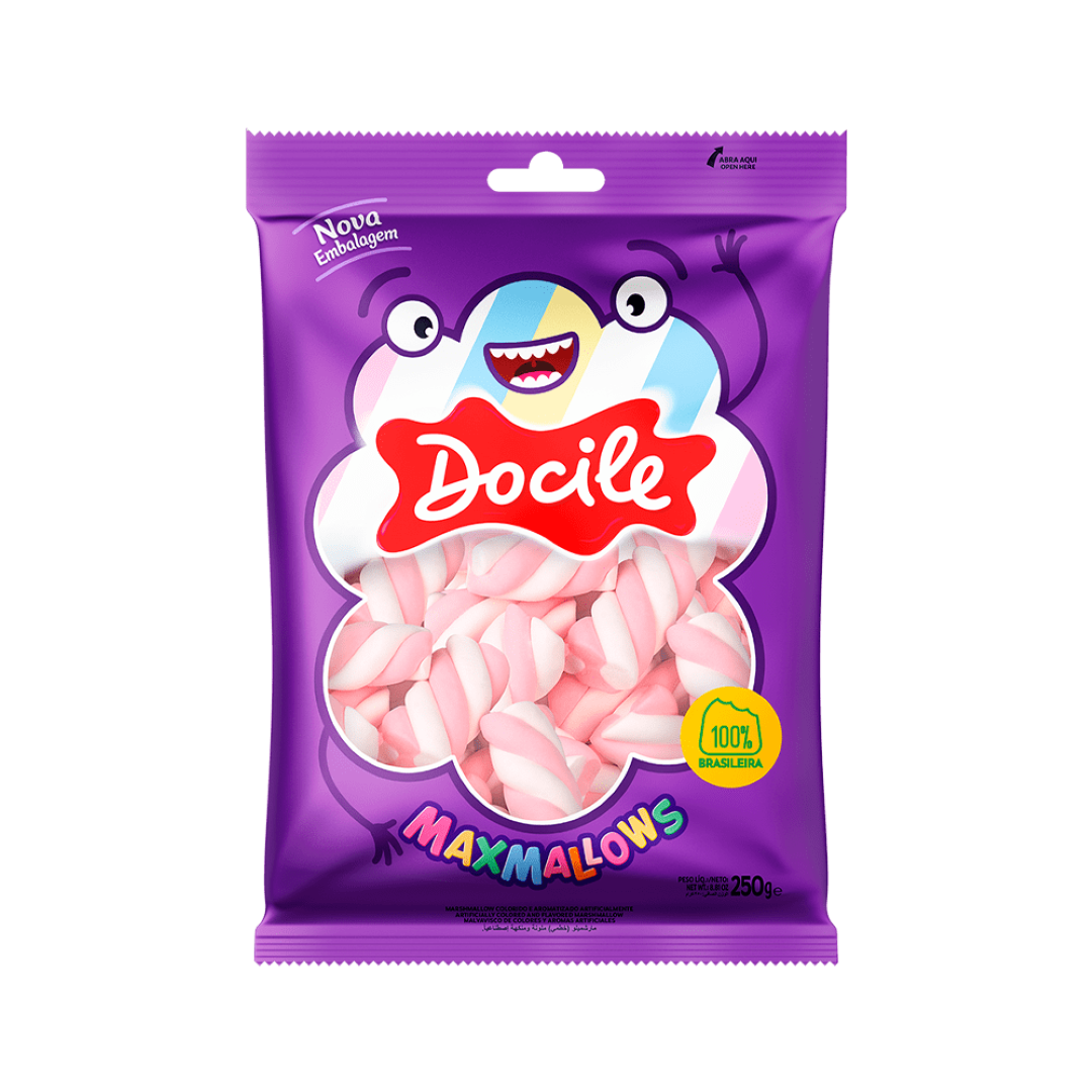 DOCILE MAXMALLOWS STRAWBERRY 50G